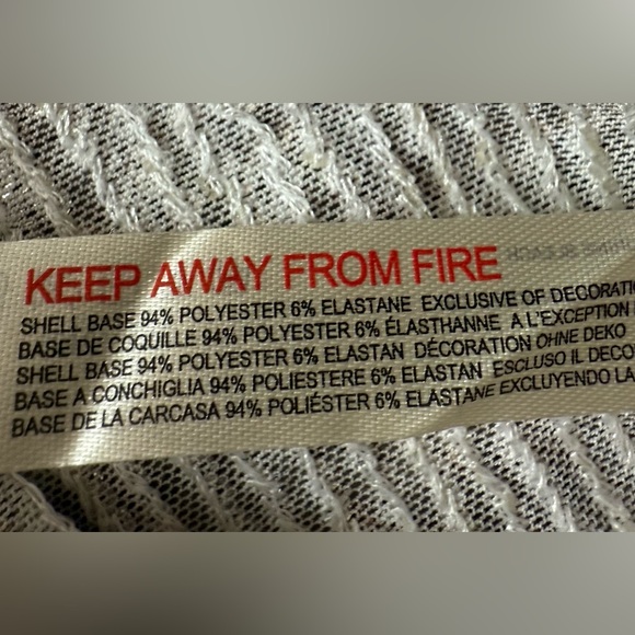 Intimately Free People FP Leopard Gold Rush Sequin Long Sleeve Fitted Top - Picture 10 of 10